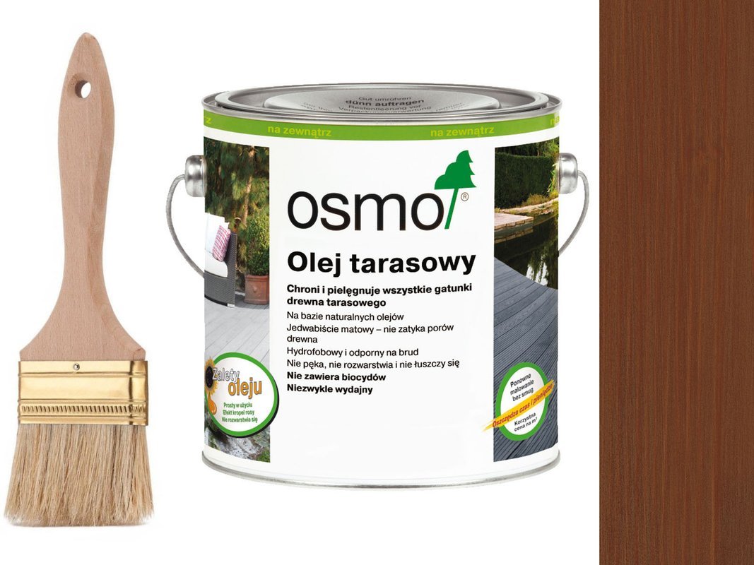 OSMO Olej do Tarasów 016 BANGKIRAI 25L + GRATIS